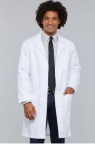Unisex Lab Coat including Embroidered UMass Vet Tech Logo & Name
